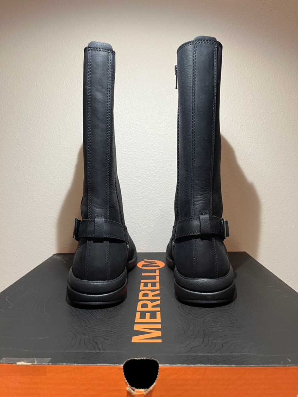 Merrell Andover Peak WP (Waterproof) Boots - Black - Picture 6 of 11